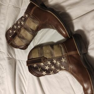 Brown and Tan Men's Boots